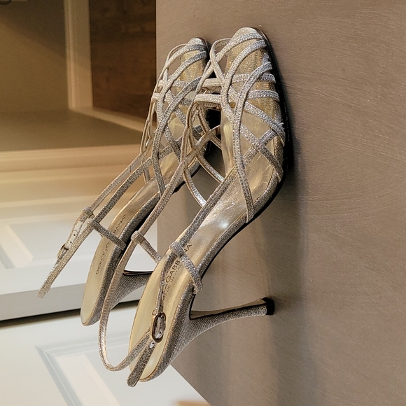 Dolce & Gabbana silver glitter heels - Picture 3 of 6